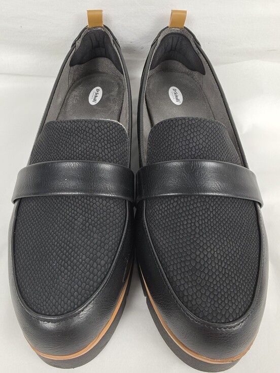Dr. Scholl's Shoes - Dr. Scholls Webster Platform Loafer Black Sz 9.5